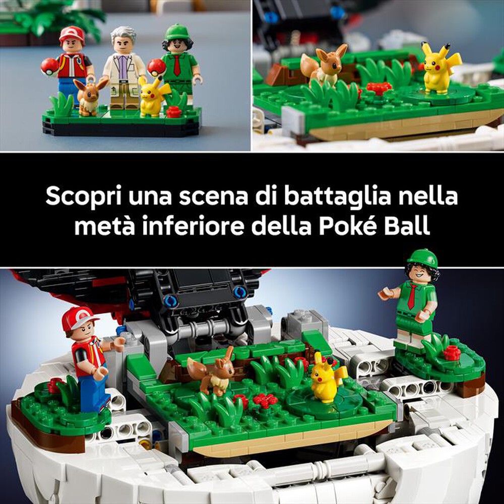 Immagine del prodotto LEGO - POKEMON Momenti Allenatore iconici Pok&eacute; Ball-72154