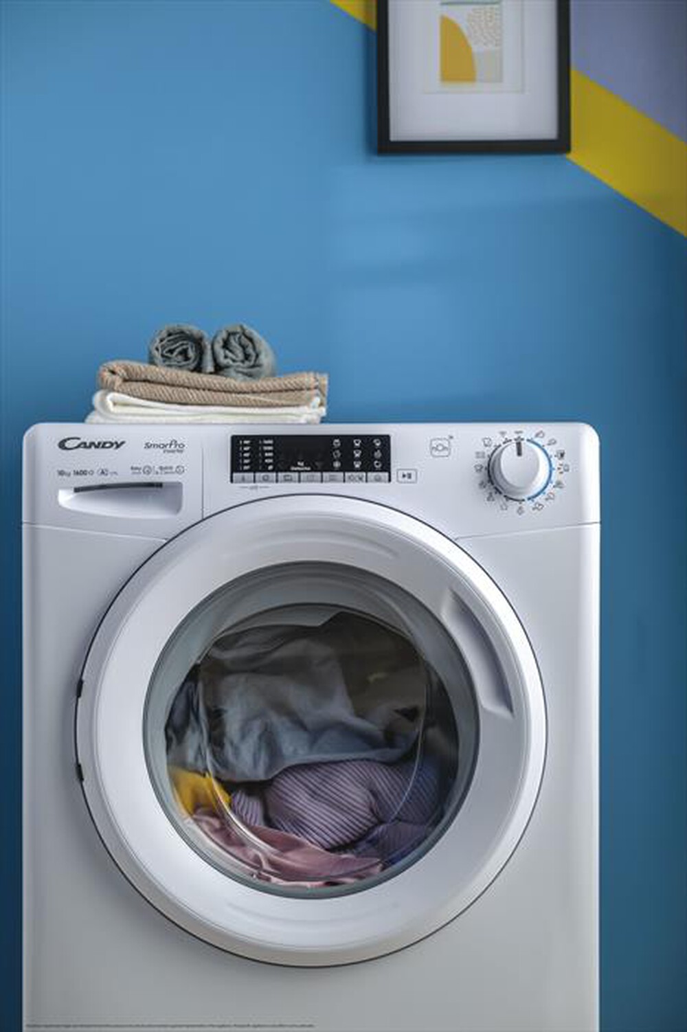 "CANDY - Lavatrice CSO 496TWM6/1-S 9 Kg Classe A-Bianco"