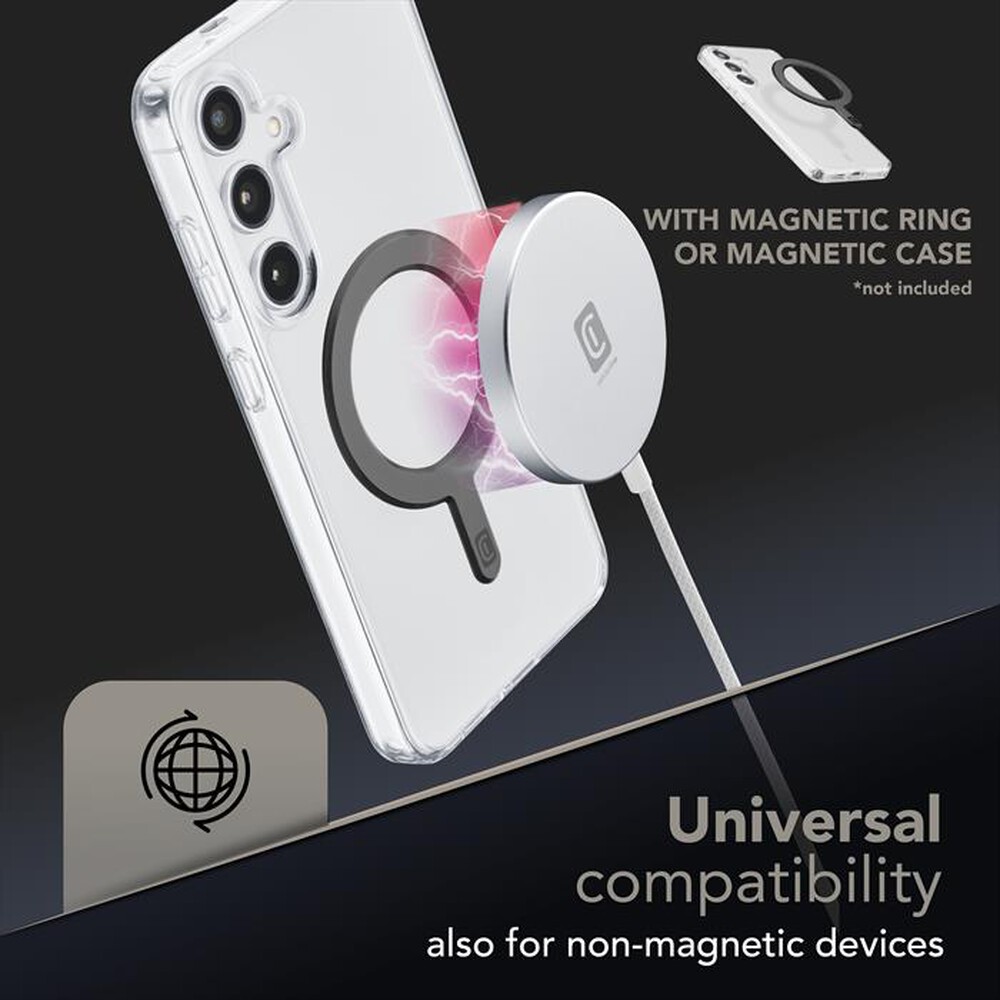 Immagine del prodotto CELLULARLINE - Pad Wireless magnetico 25W MAG PAD QI2.2-Bianco