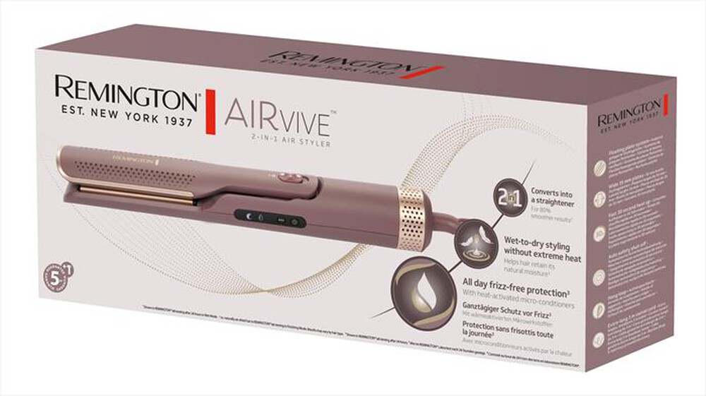 Immagine del prodotto REMINGTON - Styler 2in1 AIRVive AS8930-malva