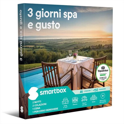 SMARTBOX - 3 GIORNI SPA E GUSTO-eBox digitale