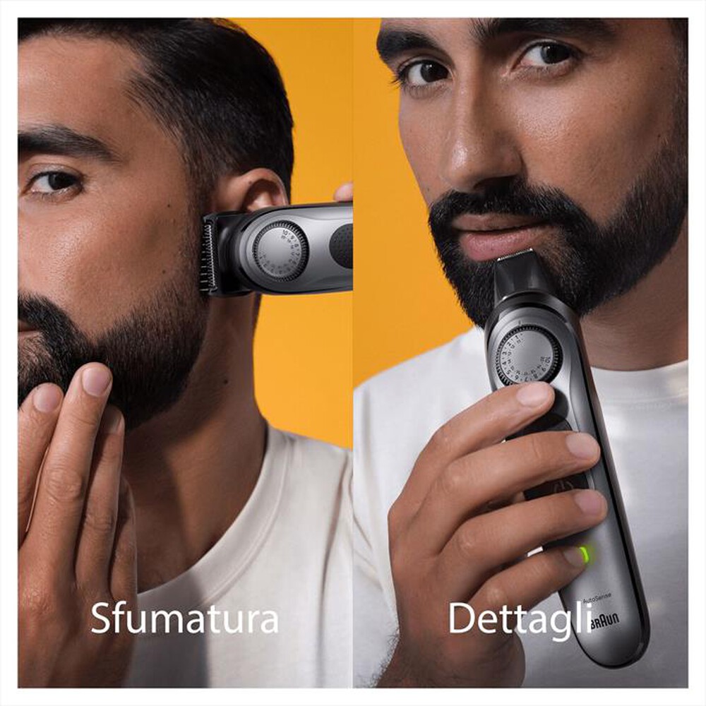 "BRAUN - Regolabarba BT7420-Black / Spc Grey"