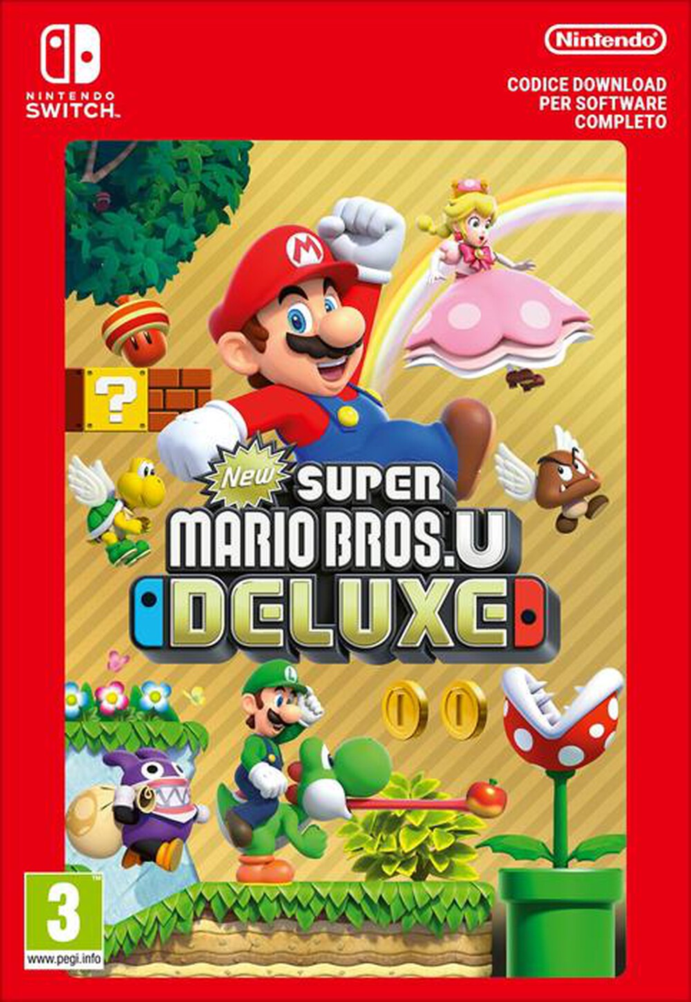 Immagine del prodotto NINTENDO - NEW SUPER MARIO BROS. U DELUXE - COD. DOWNLOAD