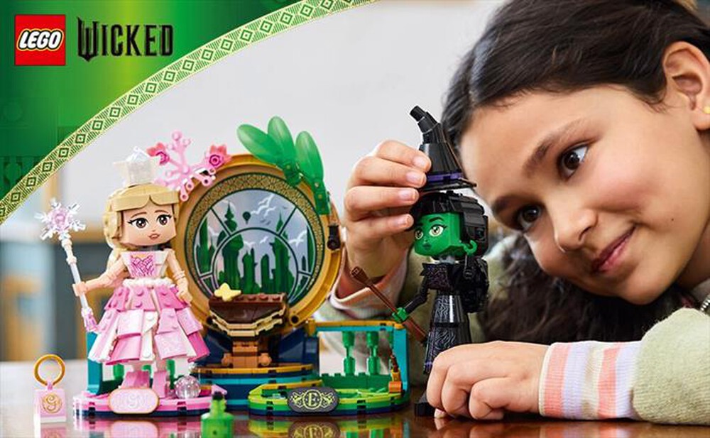 "LEGO - WICKED Personaggi di Elphaba e Glinda - 75682"