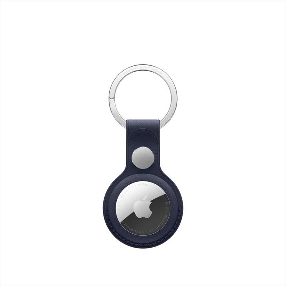 Immagine del prodotto APPLE - Portachiavi AirTag in tessuto FineWoven-Blu navy