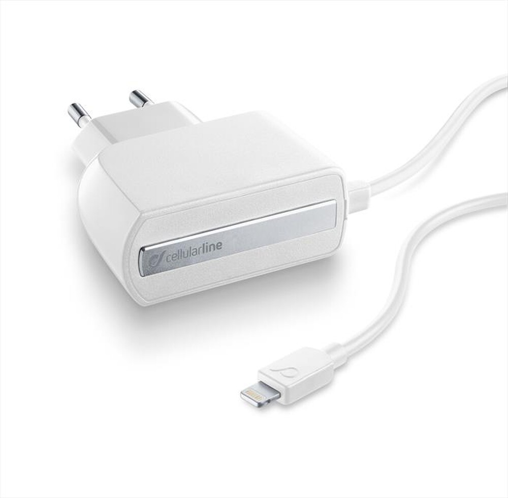 "CELLULARLINE - CHARGER MADE FOR IPHONE 5-Bianco"