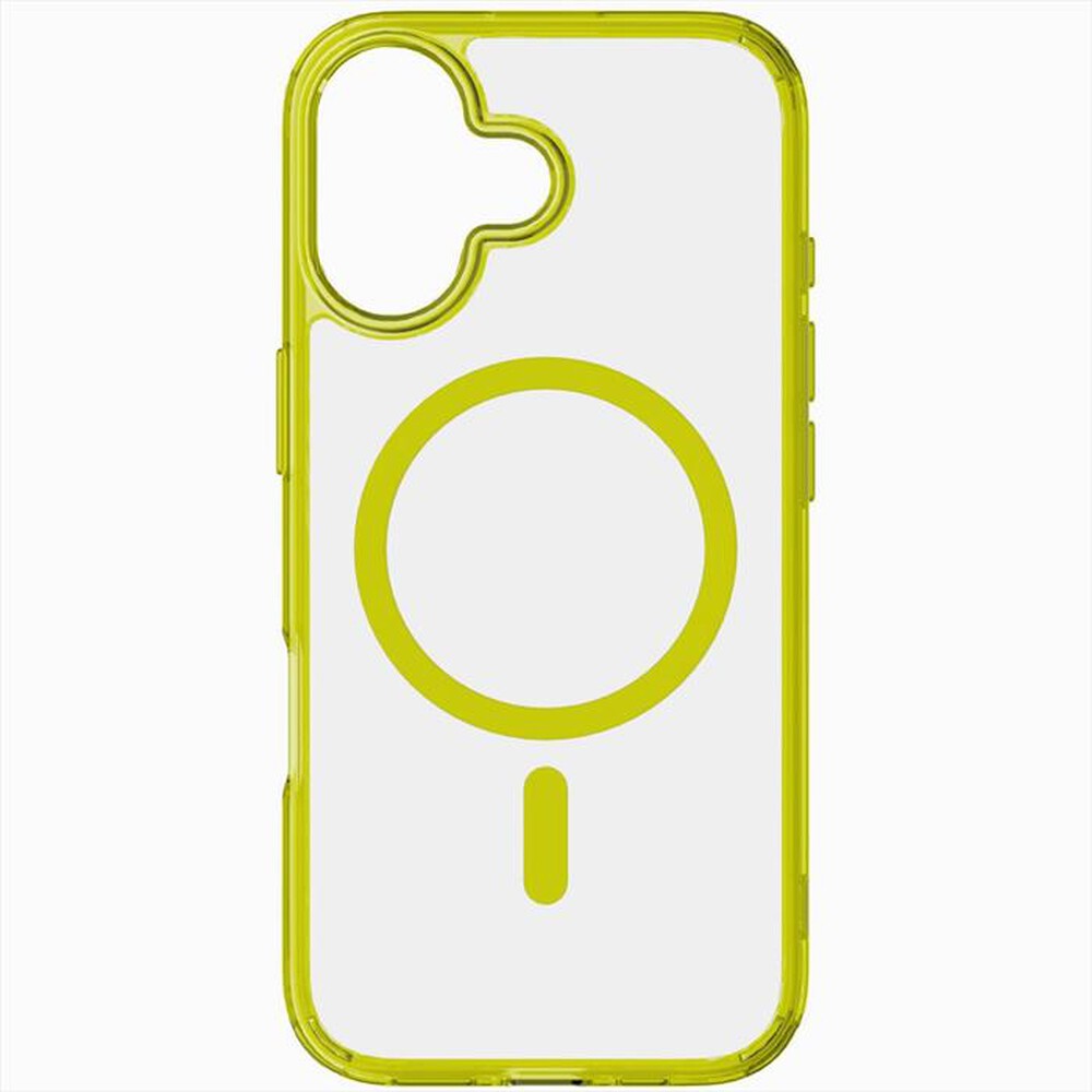 Immagine del prodotto CELLULARLINE - Custodia ICONIC MAG per IPHONE 17-Lime, Trasparente