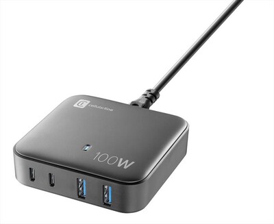 CELLULARLINE - Caricatore da rete ACHUSBGAN4PD100WK-Nero