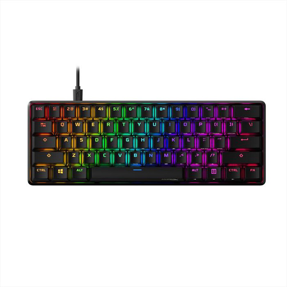 "HYPERX - Tastiera gaming ALLOY ORIGINS 60 (LAYOUT INGLESE)-Nero"