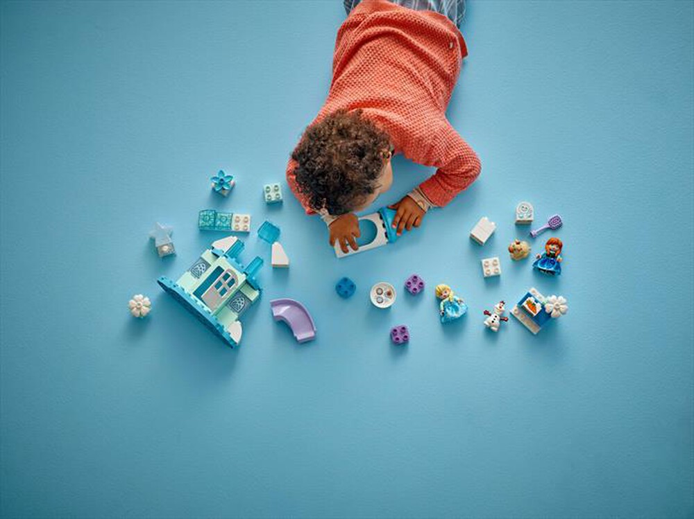 "LEGO - LA FESTA AL CASTELLO DI ANNA ED ELSA FROZEN-,"