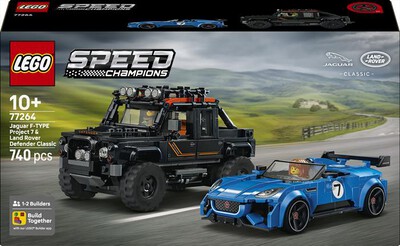 LEGO - SPEED Jaguar Project 7 e Land Rover Defender-77264