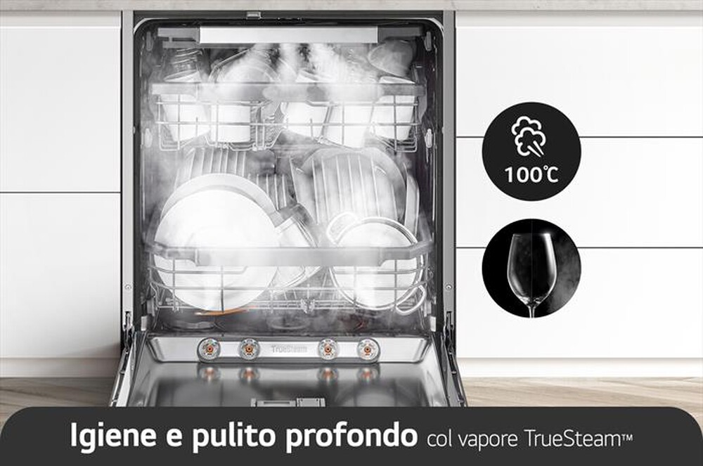 Immagine del prodotto LG - Lavastoviglie QUADWASH DB365TXS Classe B 10coperti-Acciaio inossidabile