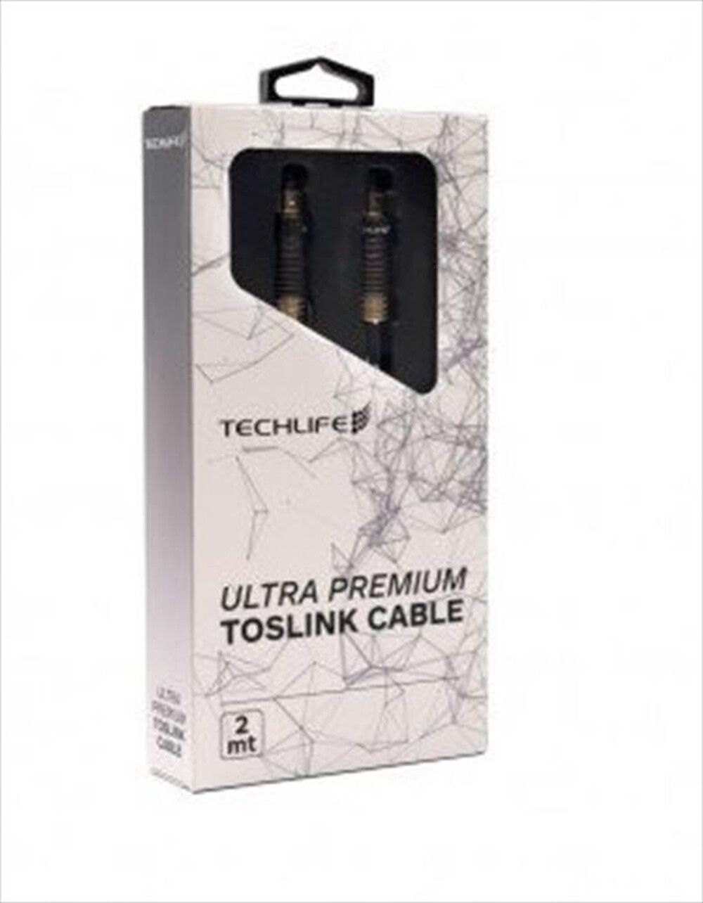 "TECHLIFE - TLVT0009 CAVO OTTICO 2,0M-Nero"