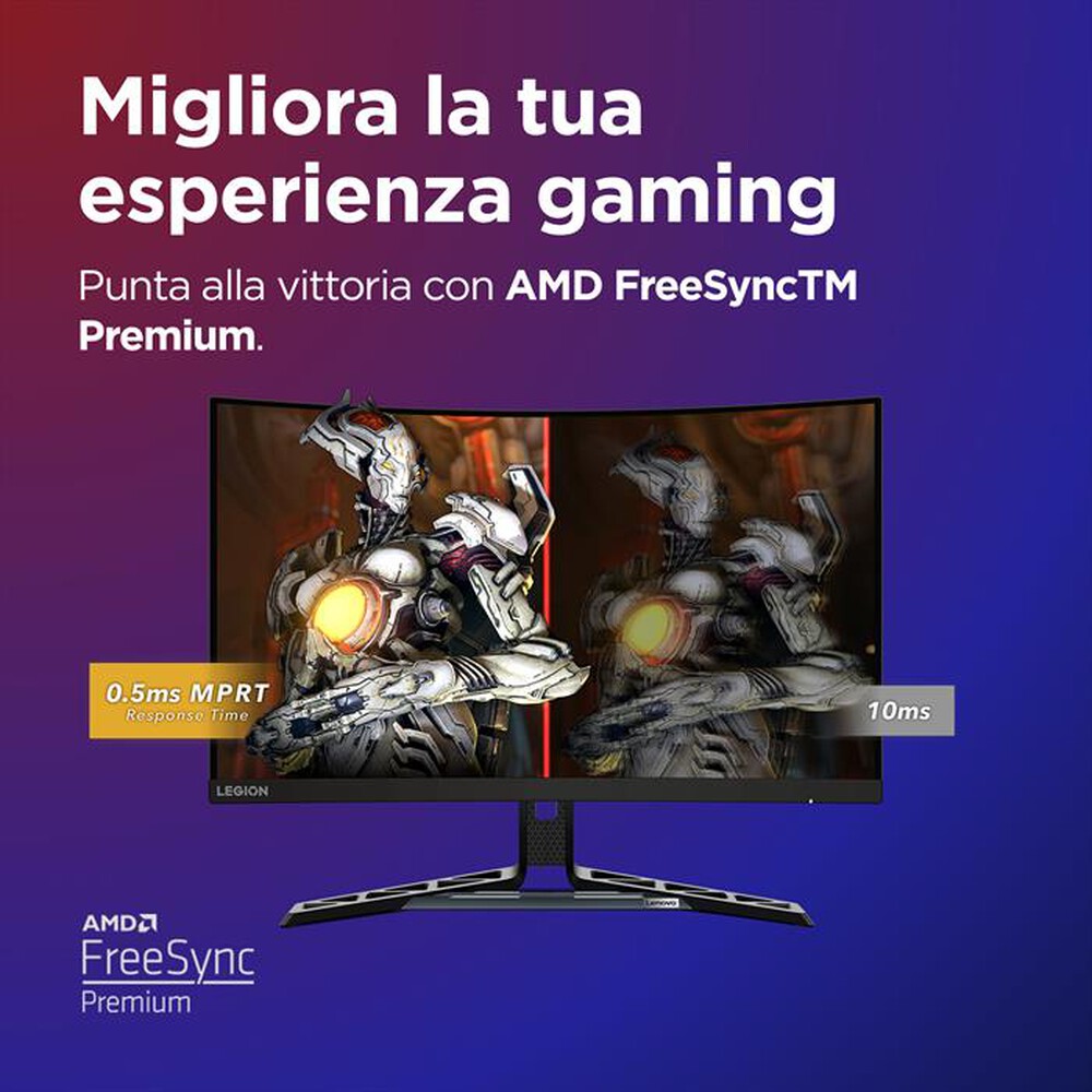Immagine del prodotto LENOVO - Monitor R27fc-30 GAMING 27" FHD 240Hz67B6GAC1IT