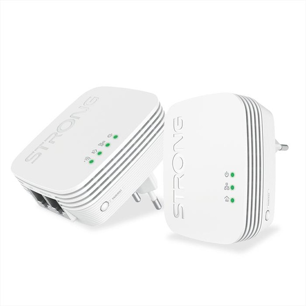 "STRONG - Powerline kit 2 pezzi compatti POWERLWF600DUOMINI-bianco"