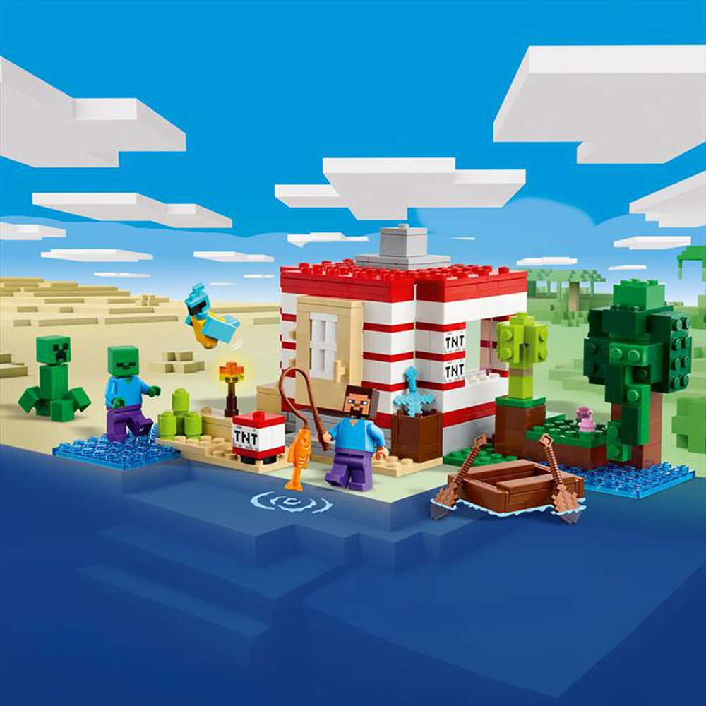 "LEGO - MINECRAFT Casa nella giungla esplosiva - 21275"