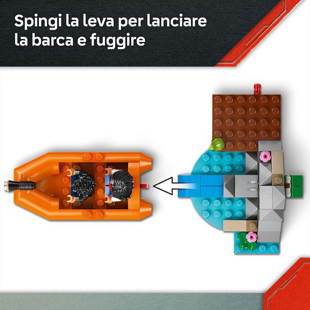 Immagine del prodotto LEGO - JURASSIC WORLD Fuga sul fiume dal T. rex 76975