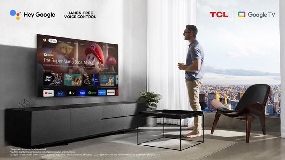 "TCL - Smart TV Q-LED UHD 4K 55\" 55C69B-Titanium"