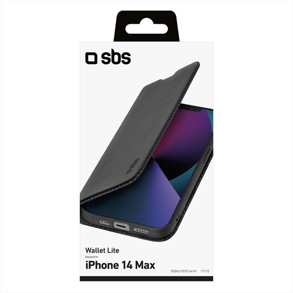 "SBS - Cover TEBKLITEIP1467K per iPhone 14 Plus-Nero"