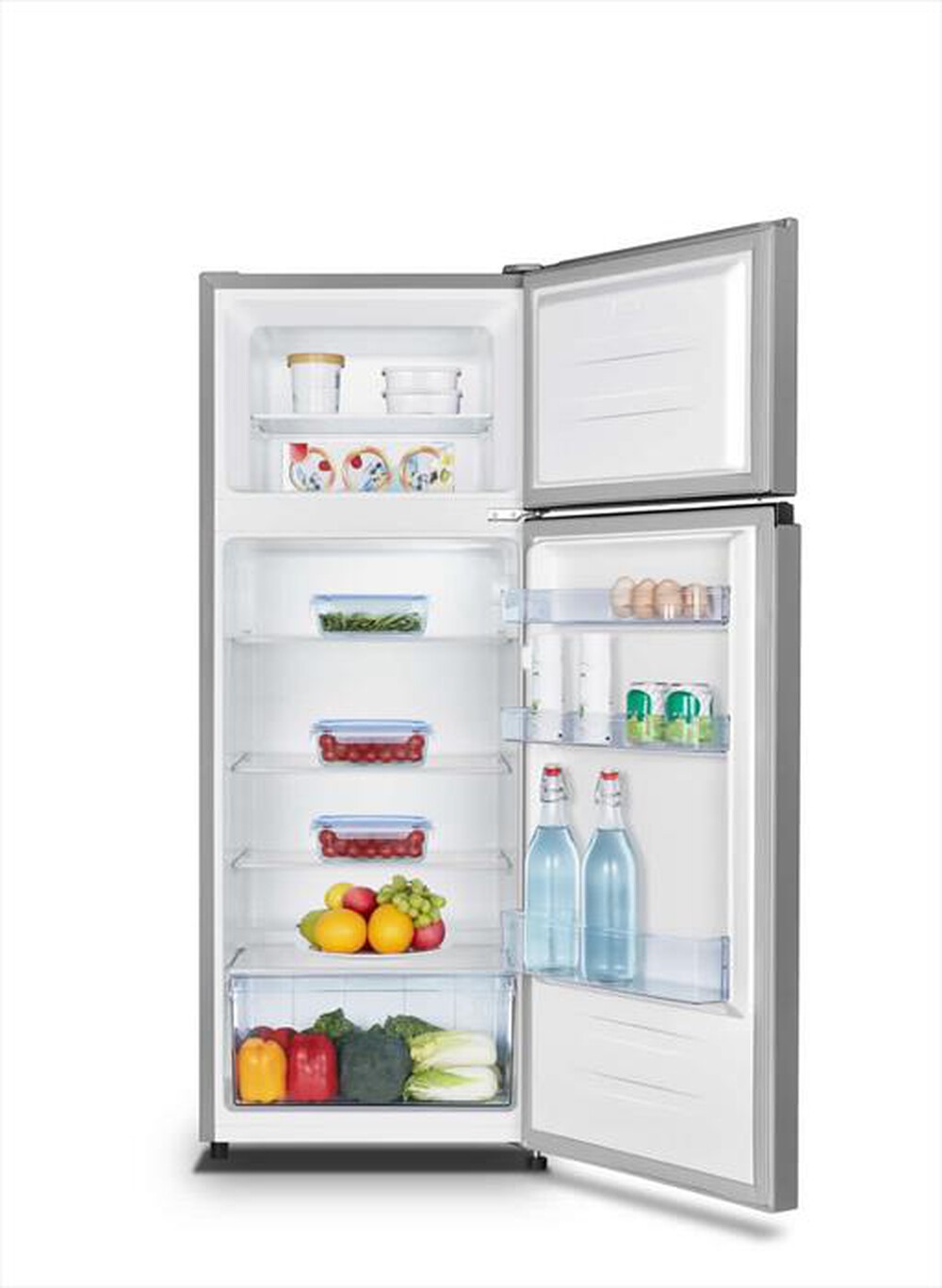 "HISENSE - Frigorifero 2 porte RT267D4ADE Classe E 206 lt-Silver"