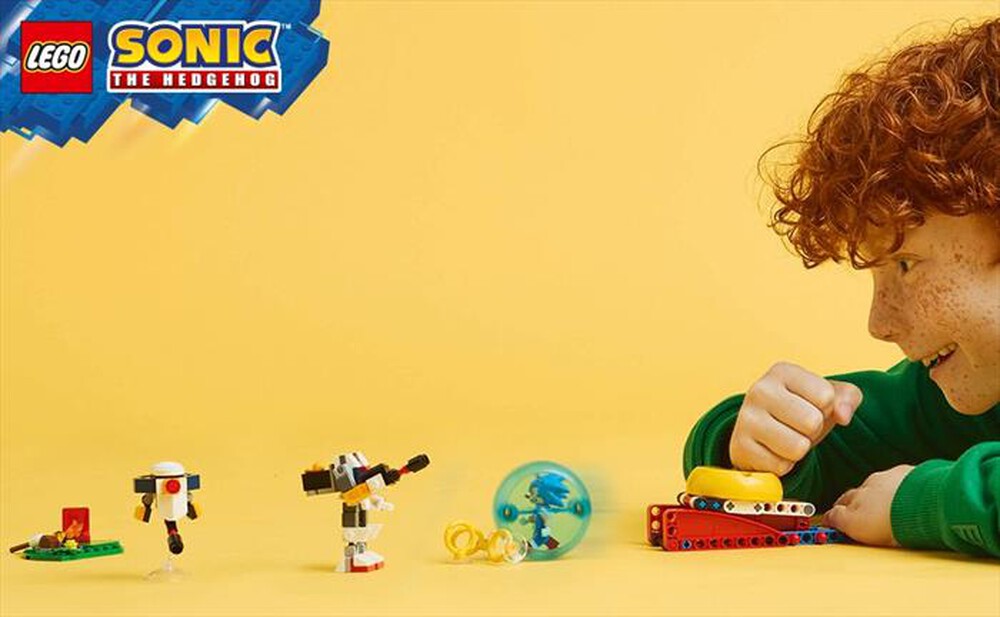 Immagine del prodotto LEGO - SONIC Duello al fal&ograve; di SONIC 77001