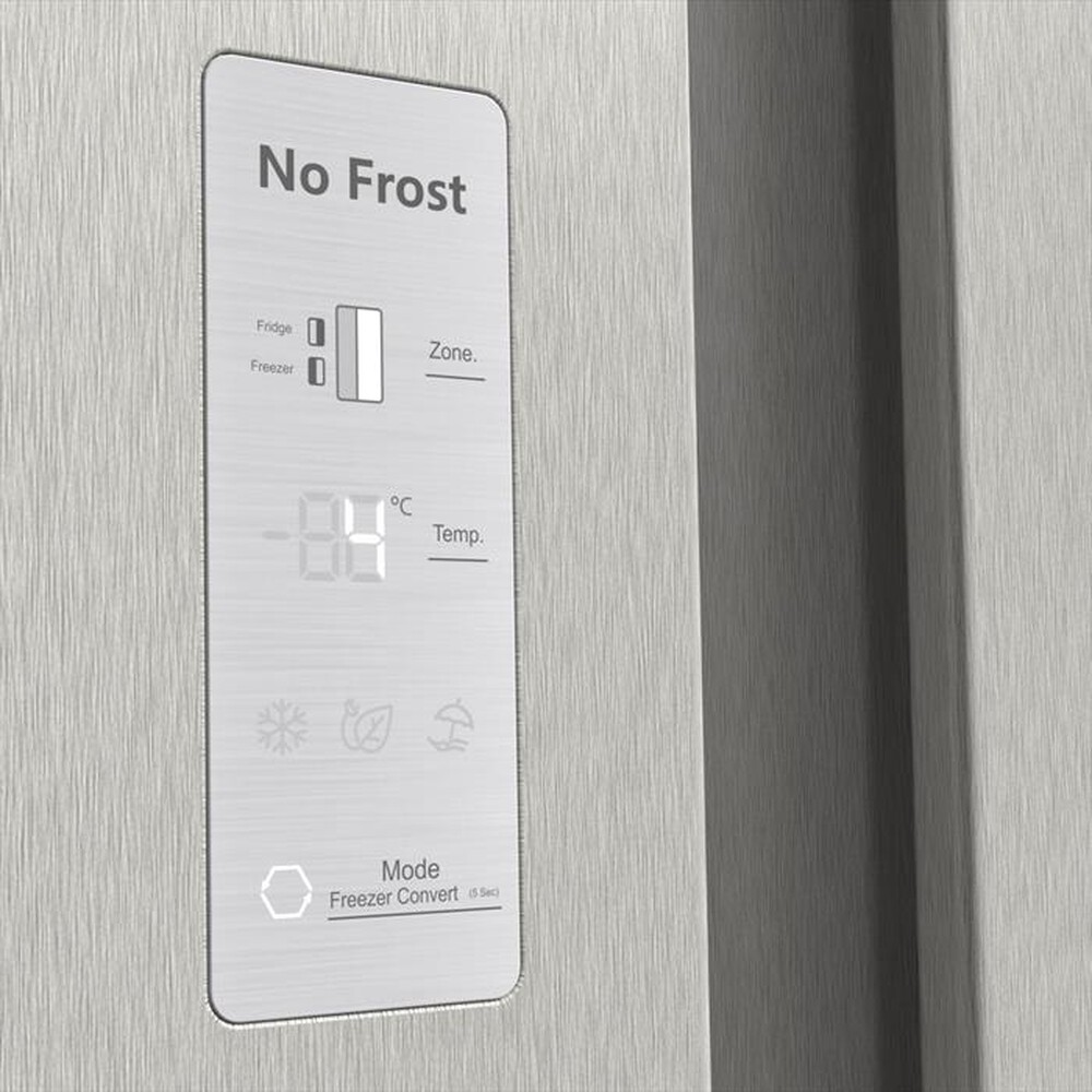 "HISENSE - Frigorifero side by side RS711N4ACE Classe E 550lt-Inox"