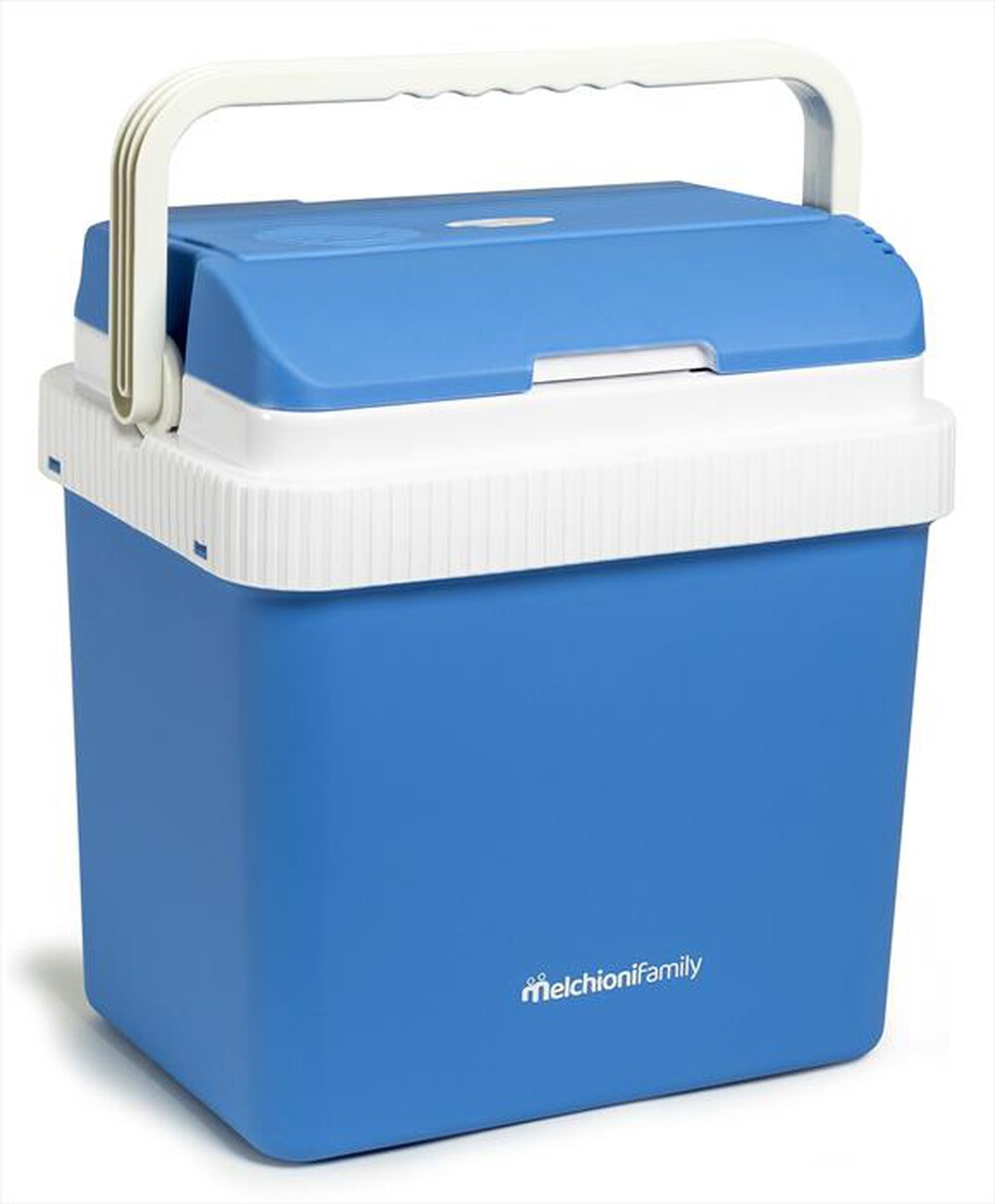 "MELCHIONI FAMILY - Minifrigo portatile elettrico CONSERVO 24-Azzurro"