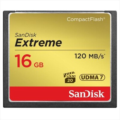 SANDISK - Compact Flash Extreme 16GB