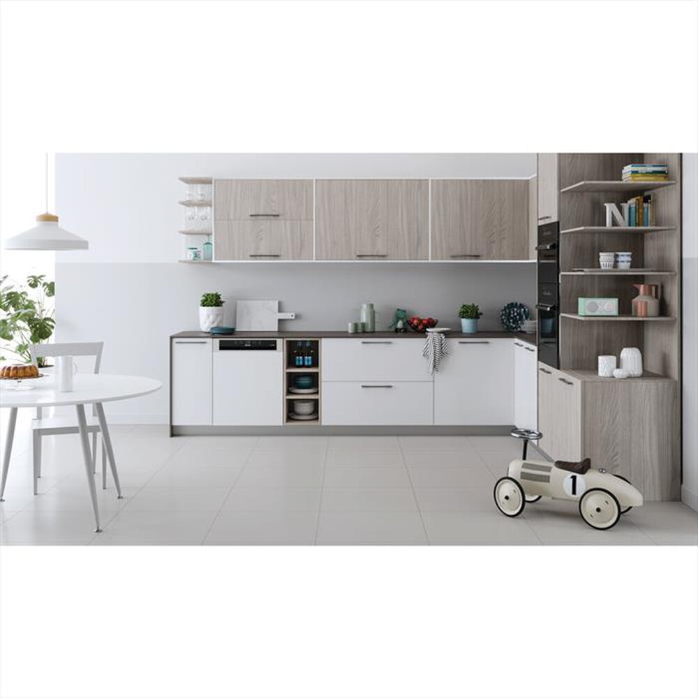 "INDESIT - Lavastoviglie incasso DBE 2B19 A X Classe F"