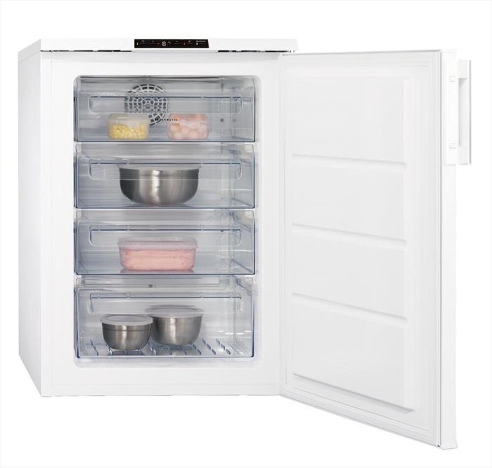 "AEG - Congelatore verticale ATB68F6NW Classe F 113 lt-Bianco"