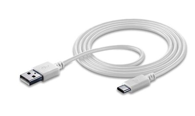 CELLULARLINE - USBDATACUSBA-CW Cavo USB-Bianco,  CELLULARLINE - USBDATACUSBA-CW Cavo USB-Bianco