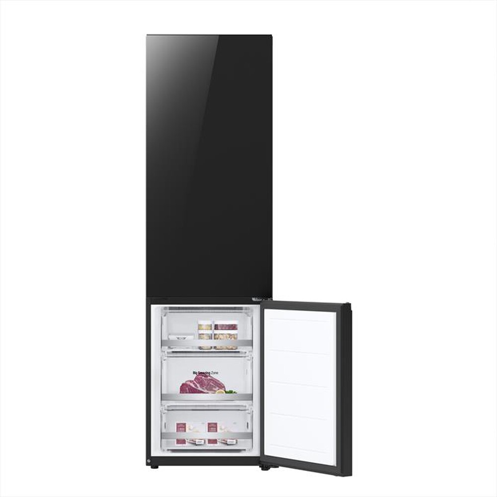 "LG - Frigorifero combinato GBB72BM9DQ Classe D 387L-Nero"