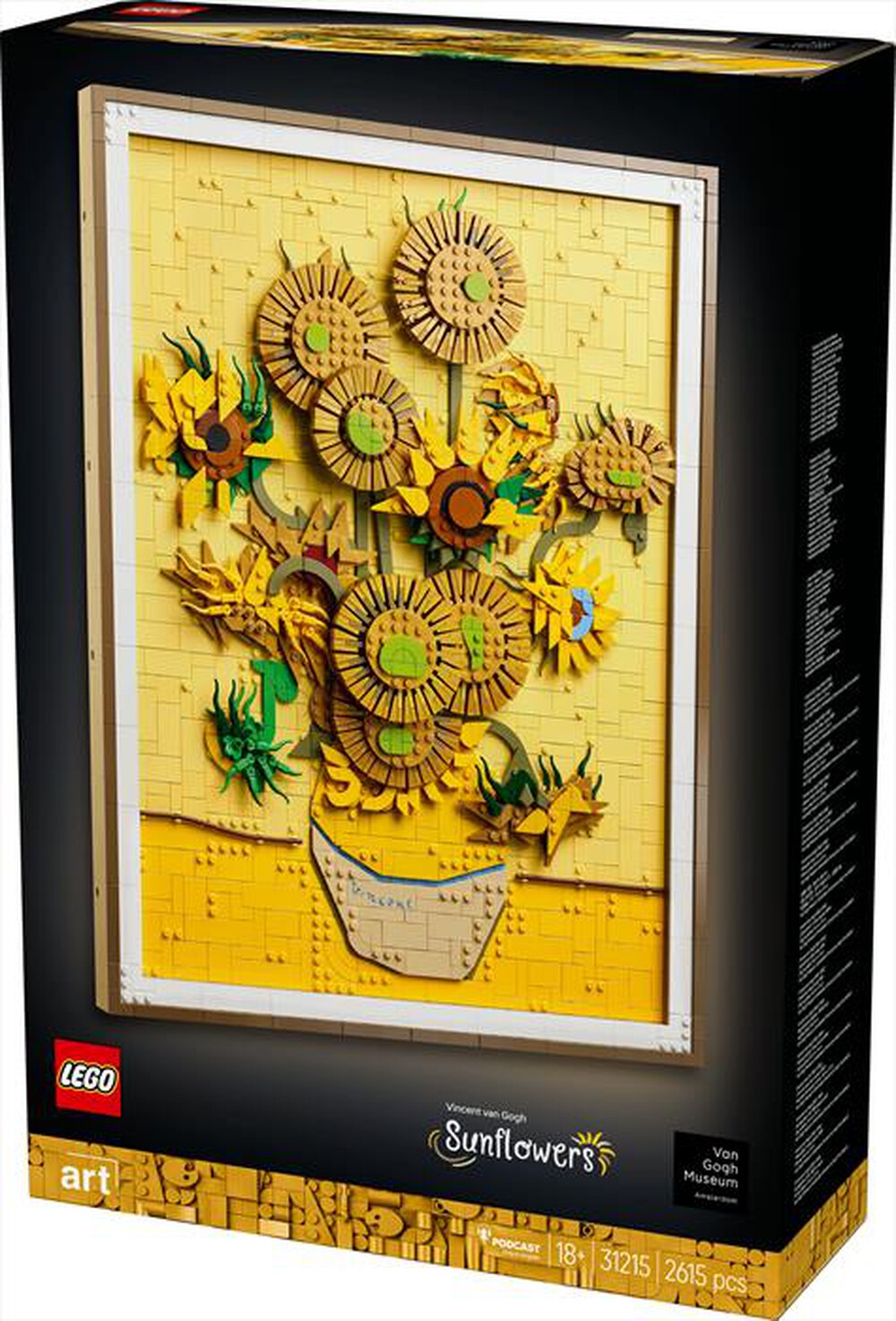 "LEGO - VINCENT VAN GOGH  GIRASOLI 31215-,"