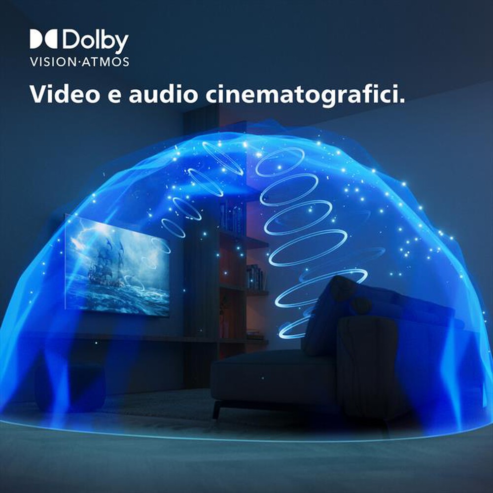 "PHILIPS - Smart TV LED UHD 4K 43\" 43PUS7608/12-Antracite"