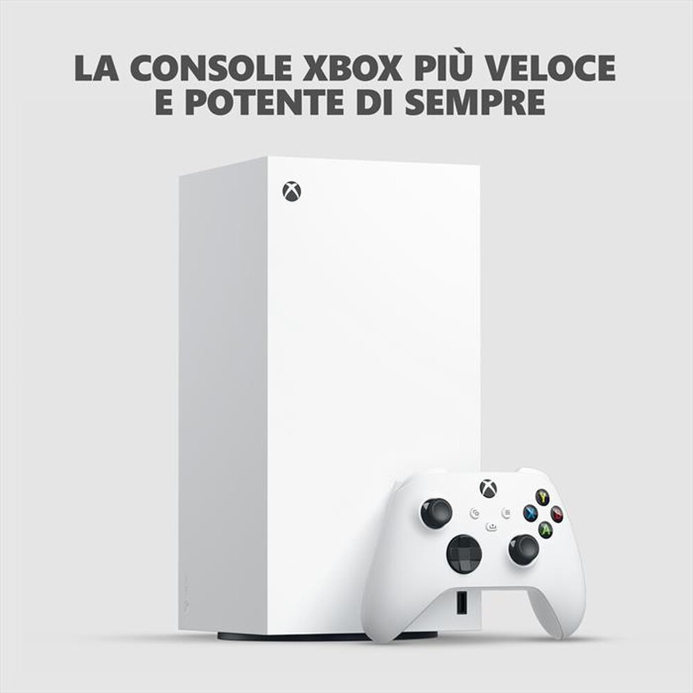 "MICROSOFT - XBOX SERIES X – 1TB DIGITAL EDITION-Bianco"