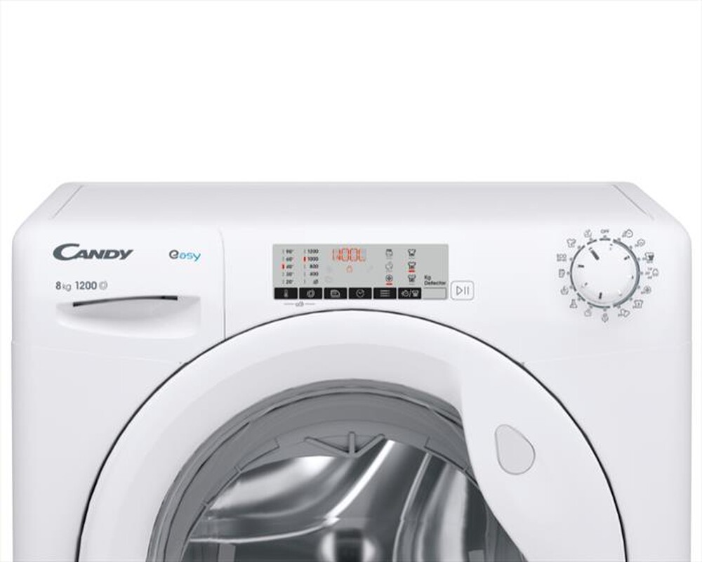 "CANDY - Lavatrice EY284DWM5/1-S 8 Kg Classe A-White"