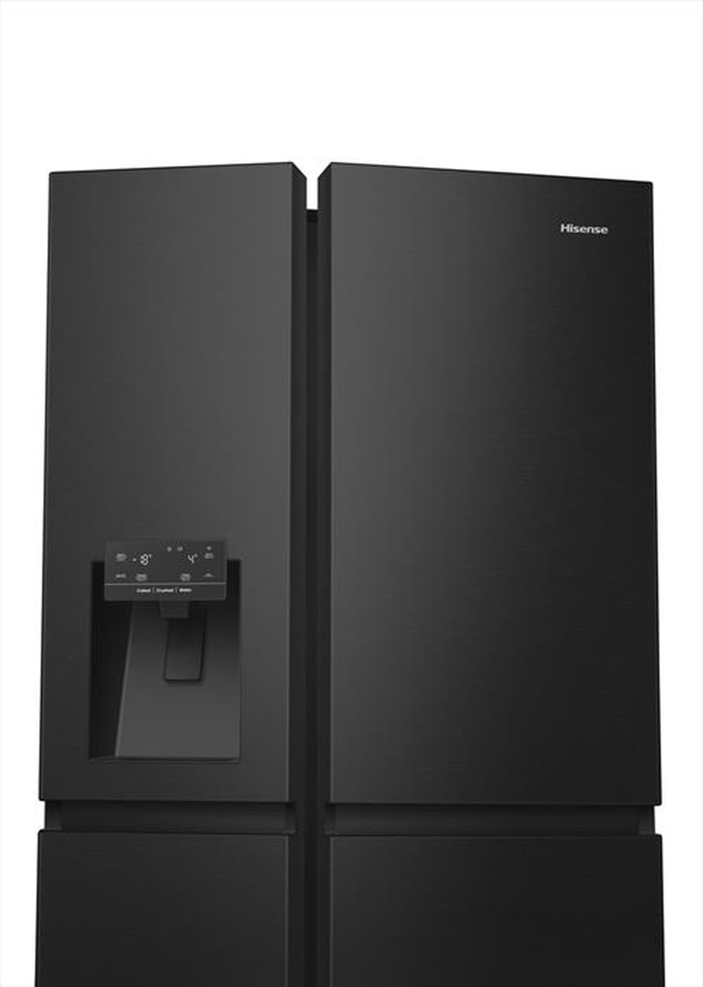 Immagine del prodotto HISENSE - Frigorifero side by side RS818N4TFE Classe E 632lt-Black Inox