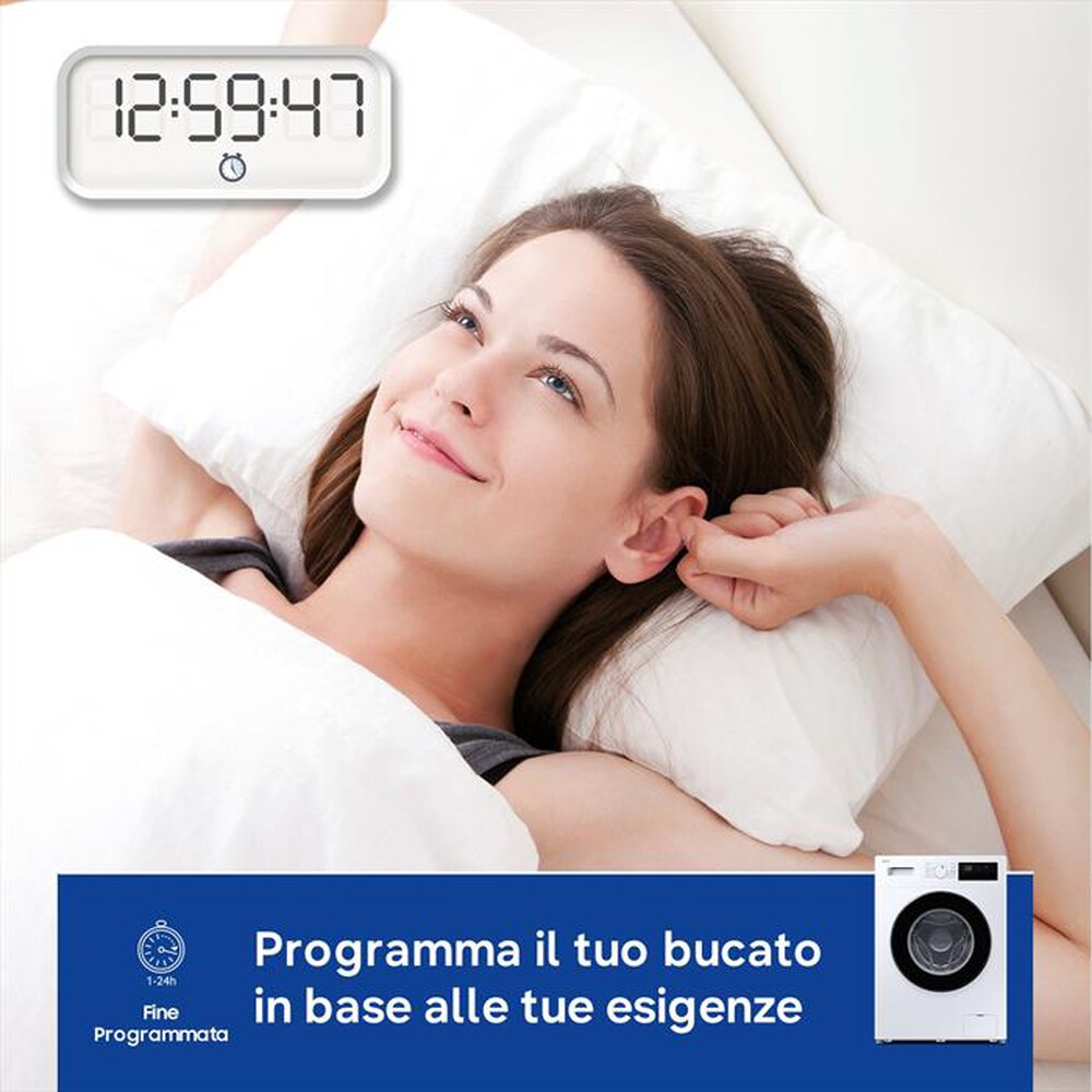 Immagine del prodotto SAMSUNG - Lavatrice WW80FG3M05AWET 8 Kg Classe A-Bianco