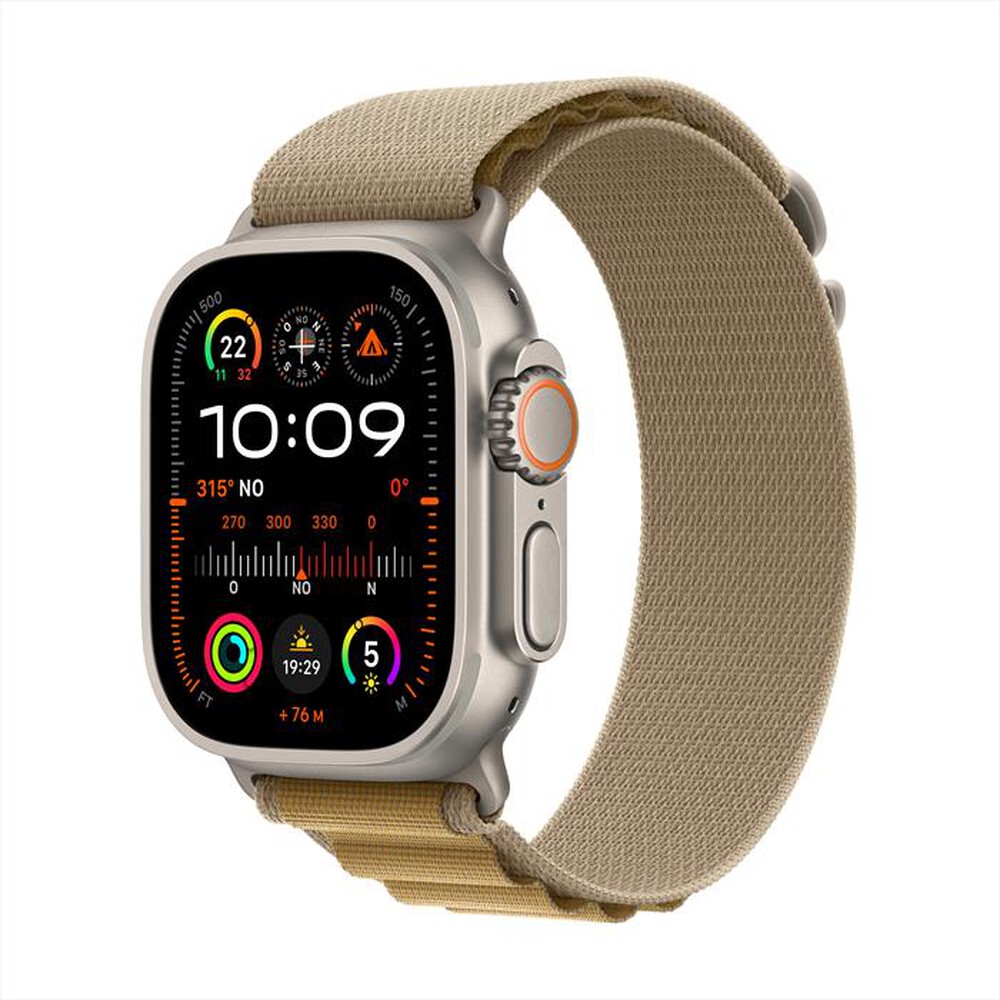 Immagine del prodotto APPLE - Watch Ultra 2 GPS + Cellular 49mm Titanio-Naturale Alpine Loop Sahara L