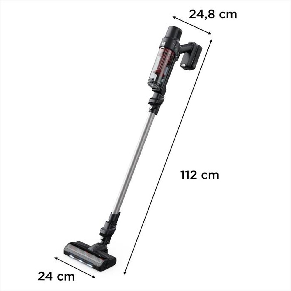 "ROWENTA - Scopa elettrica RH6A71WO-Rosso"