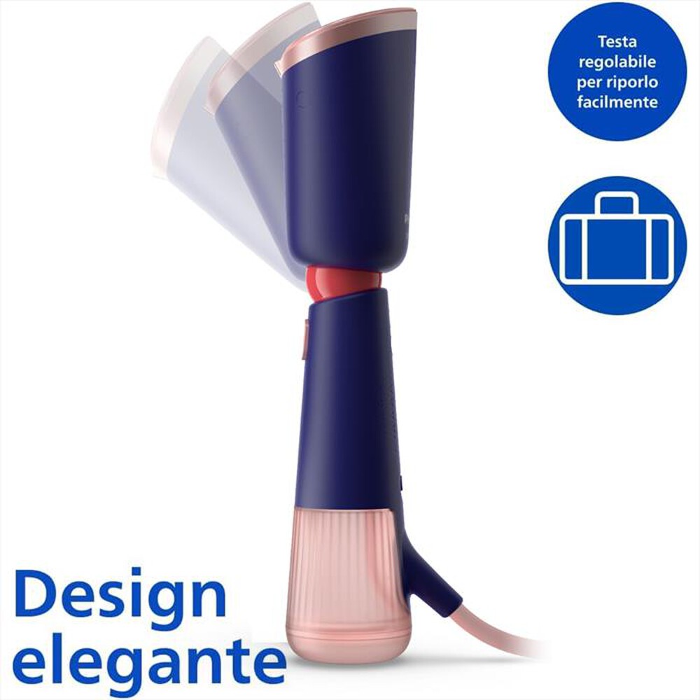Immagine del prodotto PHILIPS - Ferro da stiro a vapore SERIE 5000 STH5030/20-Blu/Rosa