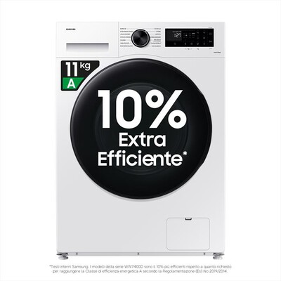 SAMSUNG - Lavatrice WW11DG5B25AEET 11 Kg Classe A-Bianco
