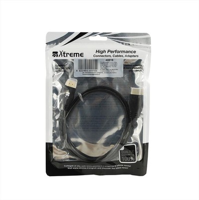 XTREME - CAVO AUDIO-VIDEO HDMI 1.4-nero