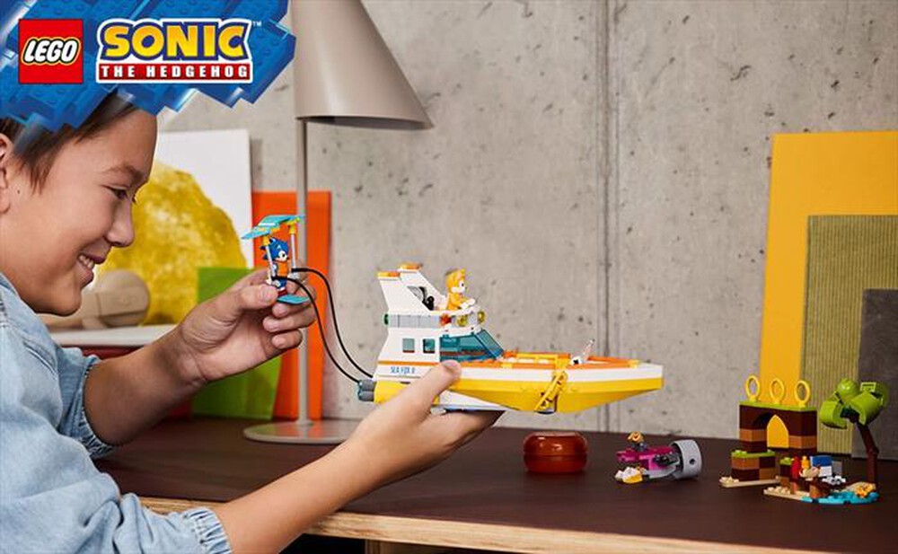 Immagine del prodotto LEGO - SONIC L&rsquo;aeroscafo delle avventure di Tails 76997