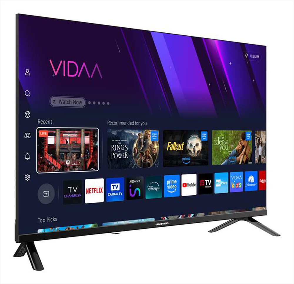 Immagine del prodotto UNITED - TV LED HD READY 32" UNLED32M10VDA-BLACK