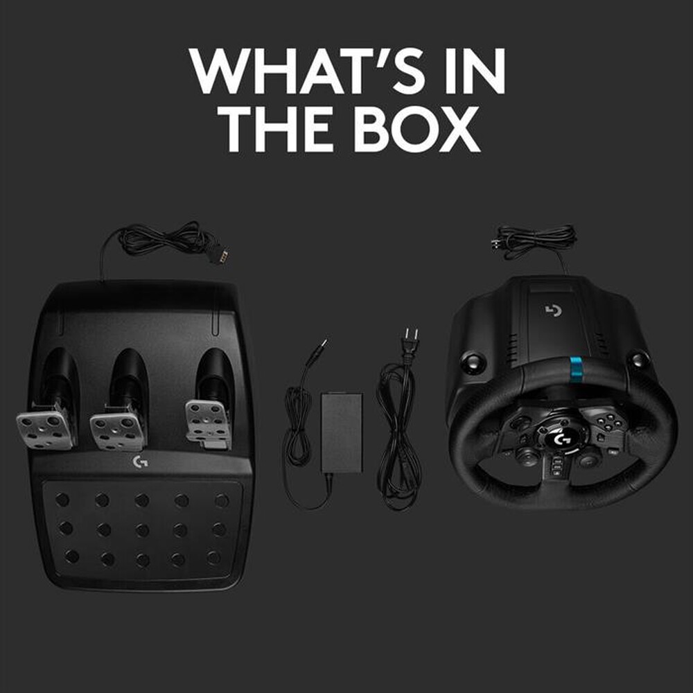 Immagine del prodotto LOGITECH - Volante da corsa e pedali G923 SE (PS5/PS4)-Nero