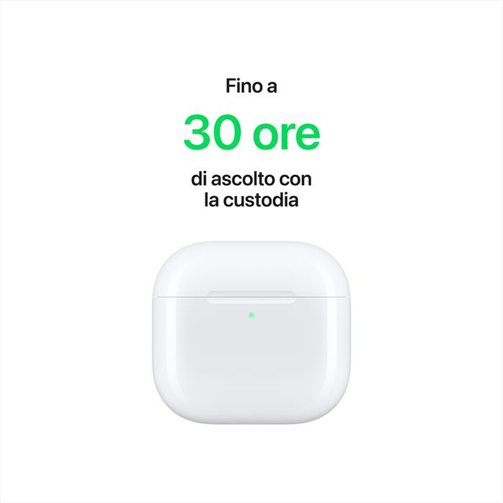 Immagine del prodotto APPLE - AirPods 4 con Active Noise Cancellation-White