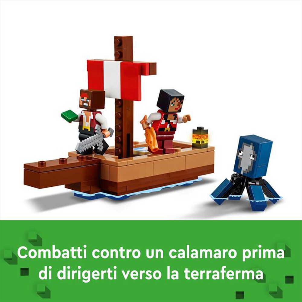 Immagine del prodotto LEGO - MINECRAFT Il viaggio del galeone dei pirati 21259
