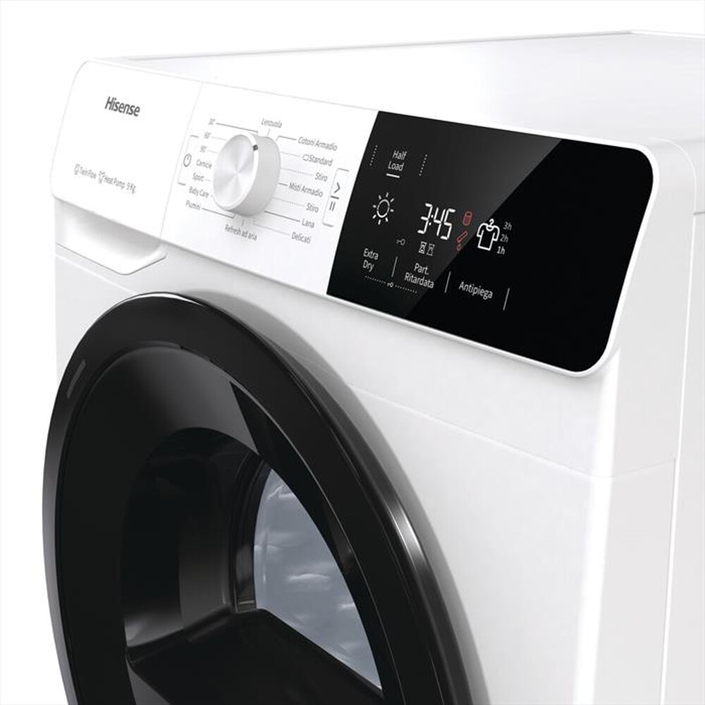 "HISENSE - Asciugatrice D901GE - 9 Kg - A++"