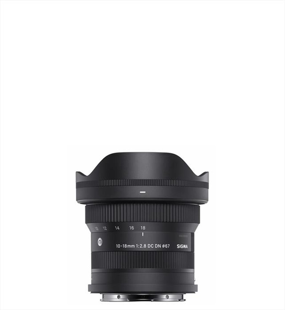 SIGMA - Obiettivo Zoom 10-18/2.8 DC DN (C) SONY-nero